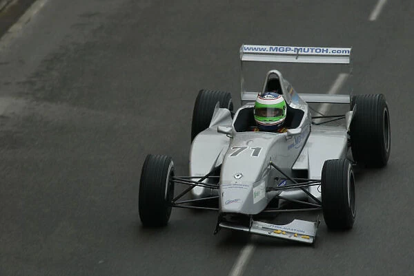2002 Asian Formula Renault. Hideaki Nakao, Graff Racing. Circuit de Guia, Macau