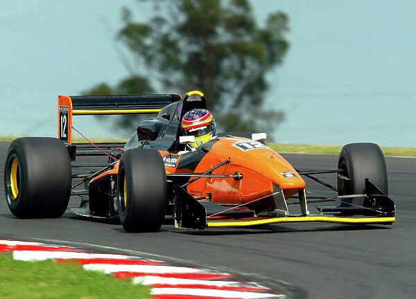2002 Australian Formula Holden Eastern Creek, Australia. 28th April 2002. Formula Holden driver Stewart McColl in action during race 1 at Eastern Creek