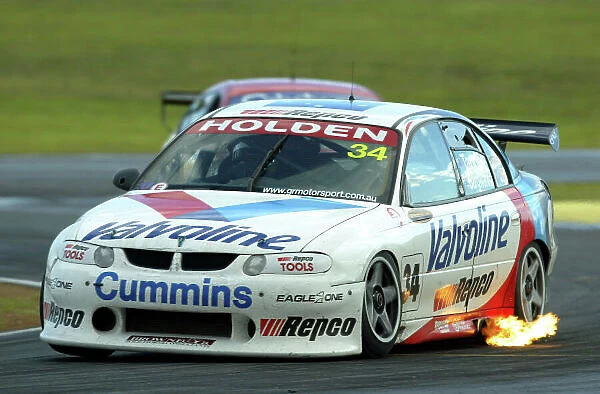 2002 Australian V8 Supercar Championship R9 QLD 500 Queensland, Australia.15th September 2002 Holden driver Garth Tander in action. Tander and Bargwanna finished third. World Copyright - Mark Horsburgh / LAT Photographic ref: Digital File Only