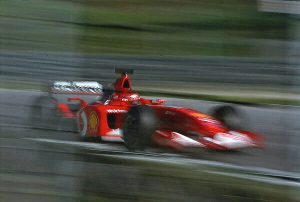 2002 Austrian Grand Prix. A1-Ring, Austria. 10-12 May 2002. Michael Schumacher (Ferrari F2002) 1st position. Ref-02 AUT 24. World Copyright - LAT Photographic