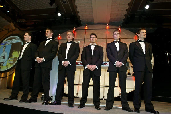2002 Autosport Awards. Autosport young drivers. Grosvenor Hotel, London, England