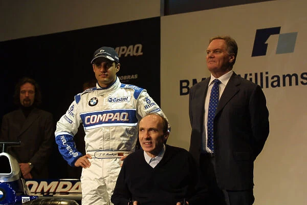 2002 BMW Williams F1 Launch Juan-Pablo Montoya, Patrick Head