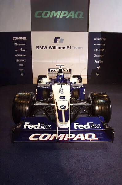 2002 BMW Williams Launch Silverstone, England. 25th January 2002 World Copyright