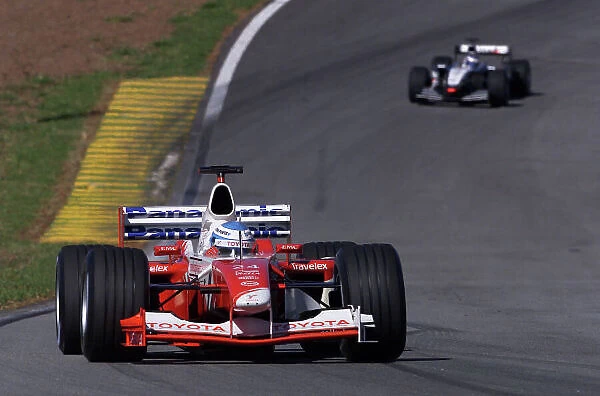 2002 Brazilian Grand Prix - Race Interlagos, Brazil. 31 March 2002 World Copyright: Pic Steve Etherington / LAT Photographic Ref: xxmb Digital Image Only