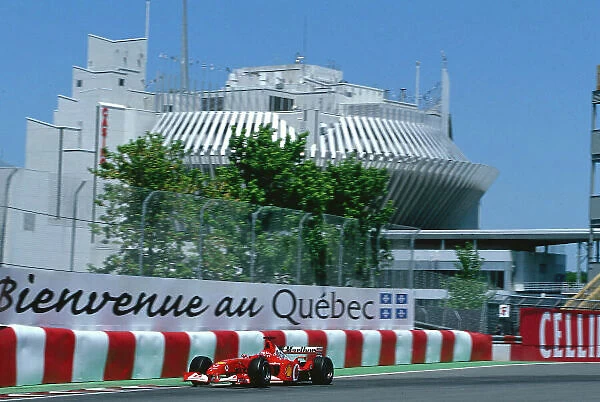 2002 Canadian Grand Prix - Priority Michael Schumacher, Ferrari F2002 Circuit Gilles Villeneuve, Montreal, Canada. 7th - 9th June 2002 World Copyright - LAT Photographic ref: 02CAN26