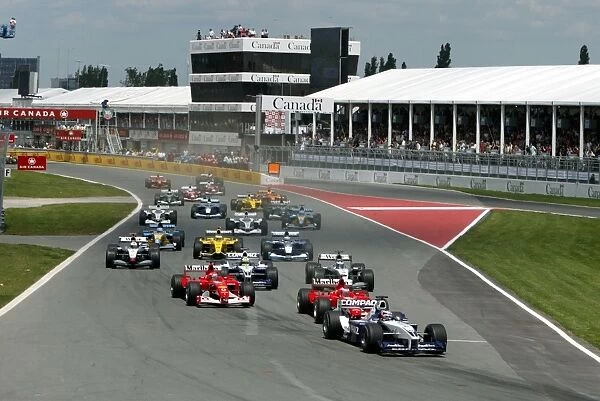 2002 Canadian Grand Prix - Sunday Race: Montreal, Canada. 9th June 2002
