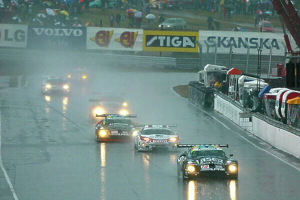 2002 FIA GT Championship Anderstorp, Sweden. 29th - 30th June 2002. Jamie Campbell-Walter / Nicolaus Springer (Lister Storm), action. World Copyright: Photo 4 / LAT Photographic ref: Digital Image Only
