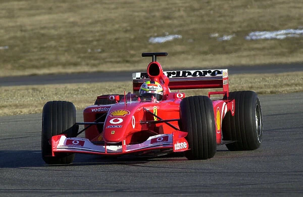 2002 Formula 1 testing Maranello, Italy. 10th January 2002