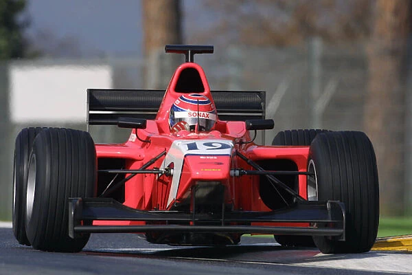 2002 Formula 3000 Testing. T. Enge, Arden International. Imola, San Marino