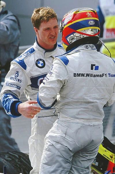 2002 Formula One Driver Portraits Ralf Schumacher, BMW Williams FW24, portrait. World Copyright: LAT Photographic ref: 35mm Images