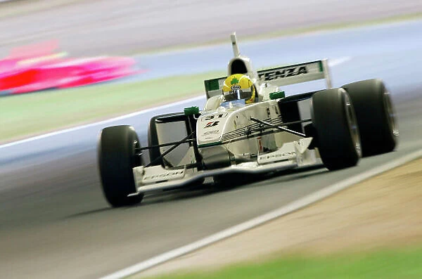 2002 Formula Nippon Championship Motegi, Japan. 20th October 2002. Race winner Ralph Firman (PIAA Nakajima), action. Wprld Copyright: Yasushi Ishihara / LAT Photographic ref: Digital Image Only