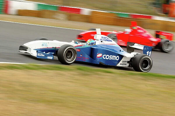 2002 Formula Nippon Suzuka, Japan. 24th March 2002 Benoit Treluyer, action. World Copyright: Yasushi Ishihara / LAT Photographic ref: 8mb Digital Image Only