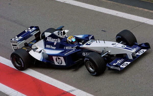 2002 Formula One Testing Barcelona, Spain. 3rd December 2002 Nico Rosberg, BMW Williams World Copyright - Rose / LAT ref: digital file only