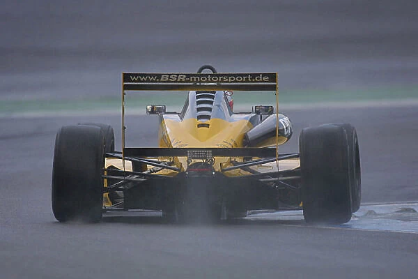 2002 German Formula Three. Hockenheim, Germany. 20-21 April 2002. Frank Diefenbacher, Opel Team Bsr, 2nd. World Copyright: Spinney / LAT Photographic. Ref.: 8.5mb Digital Image Only