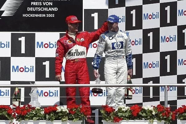 2002 German Grand Prix - Race Hockenheim, Germany. 28th July 2002 World Copyright: Steve Etherington / LAT ref: Digital Image Only