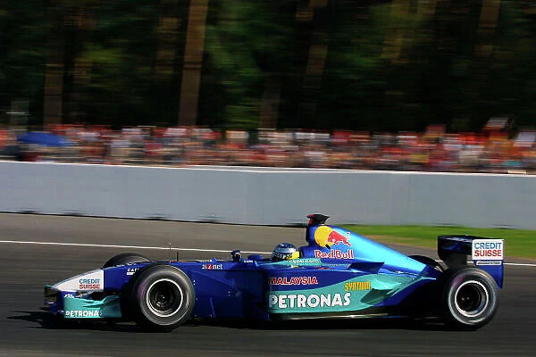 2002 German Grand Prix - Sunday Race Hockenheim, Germany. 28th July 2002 World Copyright - LAT Photographic ref: digital file