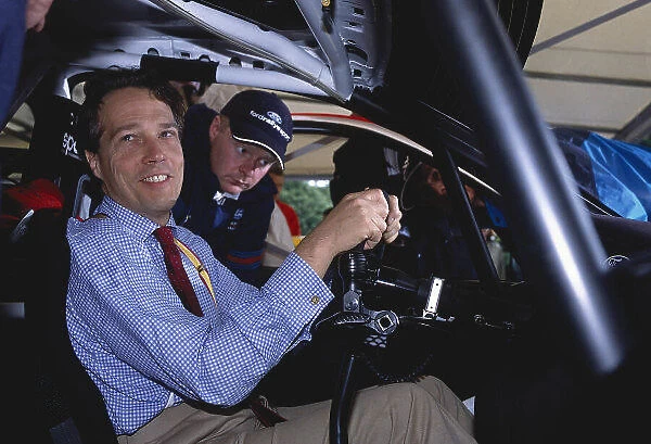 2002 Goodwood Festival of Speed Goodwood, England. 12th - 14th July 2002. Lord March - portrait. World Copyright: Jeff Bloxham / LAT Photographic ref: 35mm Image A23