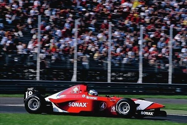 2002 International F3000 Monza, Italy. 14th September 2002 Race winner Bjorn Wirdheim (Arden), action. World Copyright: Lorenzo Bellanca / LAT Photographic ref: 35mm Image A08