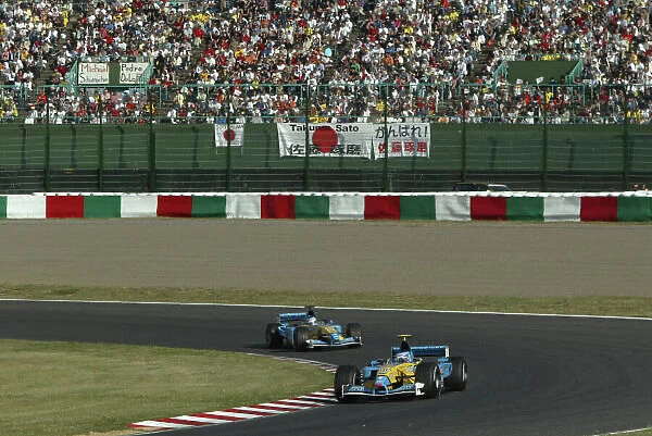 2002 Japanese Grand Prix - Race Suzuka, Japan, 13th October 2002 World Copyright: Steve Etherington / LAT ref: Digital Image Only