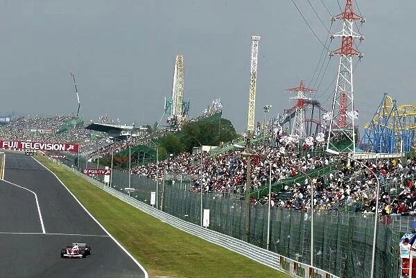 2002 Japanese Grand Prix - Saturday Qualifying Suzuka, Japan. 12th October 2002 World Copyright - LAT Photographic ref: Digital File Only