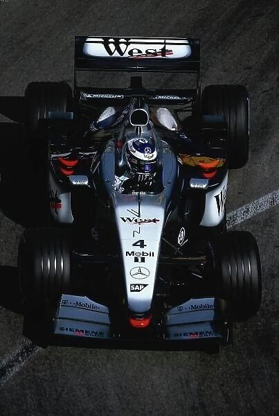 2002 Monaco Grand Prix. Monte Carlo, Monaco. 23-26 May 2002. Kimi Raikkonen (McLaren MP4 / 17 Mercedes). Ref-02 MON 12. World Copyright - LAT Photographic