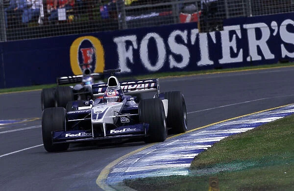2002 Qantas Australian Grand Prix - Race Albert Park, Melbourne, Australia. 3rd March 2002 World Copyright: Steve Etherington / LAT Photographic ref: xxmbDigital Image Only
