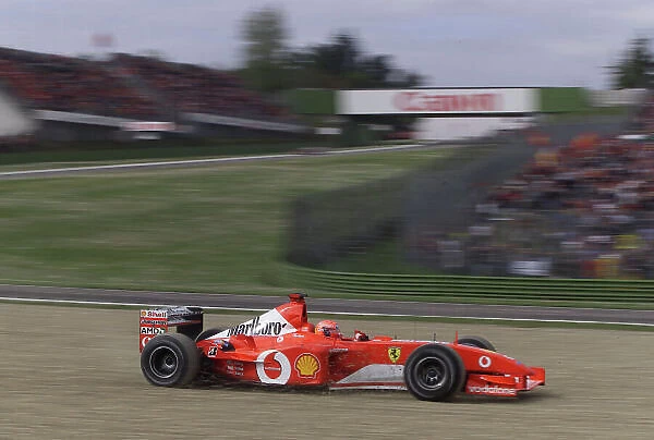 2002 San Marino Grand Prix - Race Imola, Italy. 14th April 2002. World Copyright: Steve Etherington / LAT Photographic ref: Digital Image Only