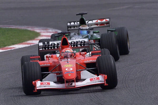 2002 Spanish Grand Prix - Race Barcelona, Spain. 28th April 2002 World Copyright: Steve Etherington / LAT ref: Digital Image Only