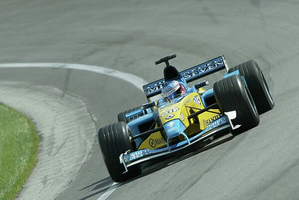 2002 USA Grand Prix - Practice Indianapolis, USA, 27th September 2002 World Copyright: Steve Etherington / LAT ref: Digital Image Only