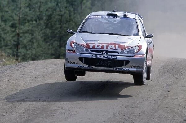 2002 World Rally Championship. Finnish Rally, Finland. 8-11 August 2002