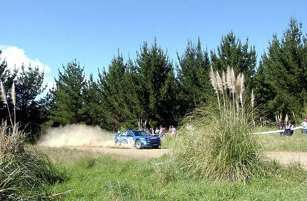 2002 World Rally Championship. Propecia Rally of New Zealand, Auckland, October 3rd-6th. Tommi Makinen on stage 21. Photo: Ralph Hardwick / LAT