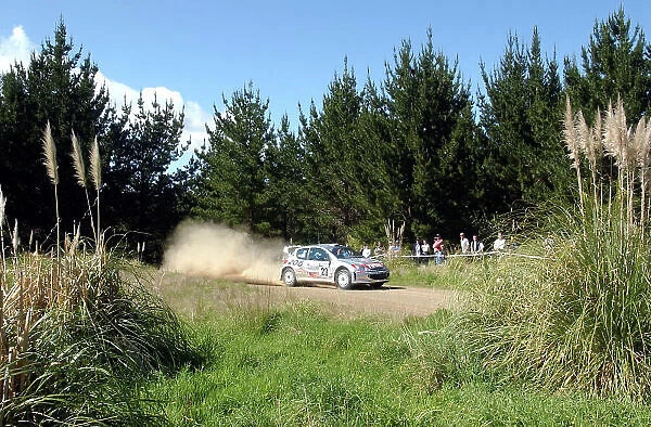 2002 World Rally Championship. Propecia Rally of New Zealand, Auckland, October 3rd-6th. Gilles Panizzi on stage 21. Photo: Ralph Hardwick / LAT