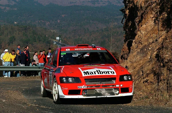2002 World Rally Championship Rally Catalunya, 21st-24th March 2002. Alister McRae during shakedown. Photo: Ralph Hardwick / LAT
