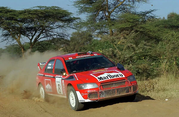 2002 World Rally Championship. Safari Rally, Nairobi Kenya, July 11-14th. Alister McRae on section 10. Photo: Ralph Hardwick / LAT