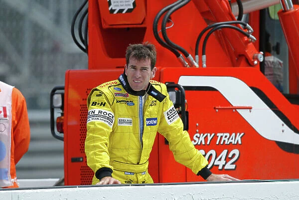 2003 Canadian Grand Prix - Sunday race, Montreal, Canada. 15th June 2003. Ralph Firman Jr, Jordan Ford EJ13, after retiring from the race. World Copyright LAT Photographic. Digital Image Only