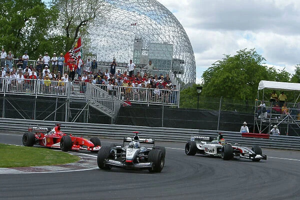 2003 Canadian Grand Prix - Sunday race, Montreal, Canada. 15th June 2003. race action. World Copyright LAT Photographic. Digital Image Only