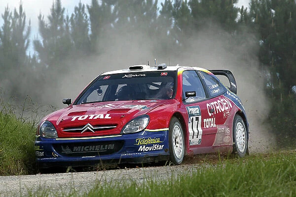 2003 FIA World Rally Champs. Round Four, New Zealand, 10th - 13th April 2003 Colin McRae, Citroen, action. World Copyright: McKlein / LAT