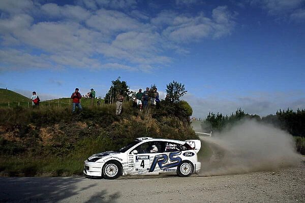 2003 FIA World Rally Champs. Round Four, New Zealand, 10th - 13th April 2003 Markko Martin, Ford, action. World Copyright: McKlein / LAT