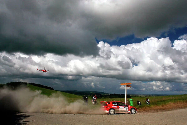 2003 FIA World Rally Champs. Round Four, New Zealand, 10th - 13th April 2003 Marcus Gronholm, action. World Copyright: McKlein / LAT