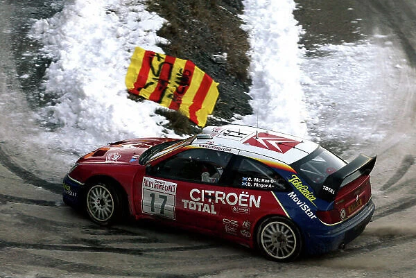 2003 FIA World Rally Champs. Round one, Monte Carlo, 23rd-26th January 2003 Colin McRae, Citroen, action. World Copyright: McKlein / LAT