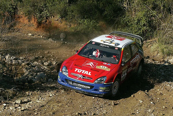 2003 FIA World Rally Champs. Round Three, Turkey, 26th February - 2nd March 2003 Colin McRae, Citroen, action. World Copyright: McKlein / LAT