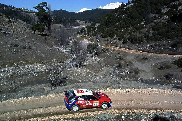 2003 FIA World Rally Champs. Round Three, Turkey, 26th February - 2nd March 2003 Colin McRae, Citroen, action. World Copyright: McKlein / LAT