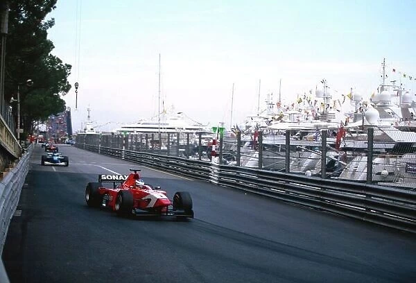 2003 Formula 3000 World Championship, Monte Carlo, Monaco. 30th May 2003. Bjorn Wirdheim leads through Tabac. World Copyright: LAT Photographic