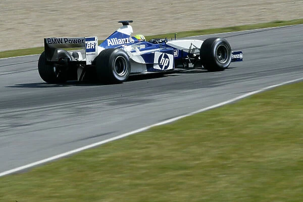2003 Formula One Testing. Ralf Schumacher, BMW Williams FW25. Circuito de Jerez, Spain. 25-28 February 2003. World Copyright: Spinney / LAT Photographic. Ref. : 11mb Digital Image only
