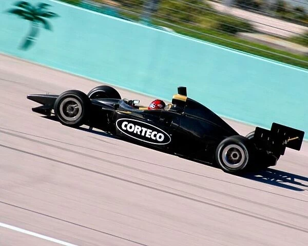 2003 IRL Testing Homestead-Miami, USA. 8th - 9th January 2003. Al Unser Jr