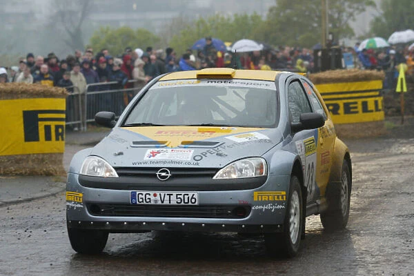 2003 Pirelli International Rally Kris Meeke  /  Opel Corsa S1600 World Copyright