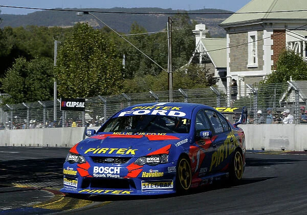 2004 Australian V8 Supercar Championship Clipsal 500, Adelaide, Australia. 21st March 2004. Ford driver Marcos Ambrose in action during race 2. World Copyright: Mark Horsburgh / LAT Photographic ref: Digital Image Only