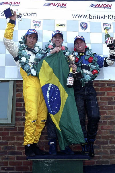 2004 British Formula Three Championship 02 / 05 / 04, Croft England, Podium Race two, Championship Class Worldcopyright:Glenn Dunbar / LAT Photographic