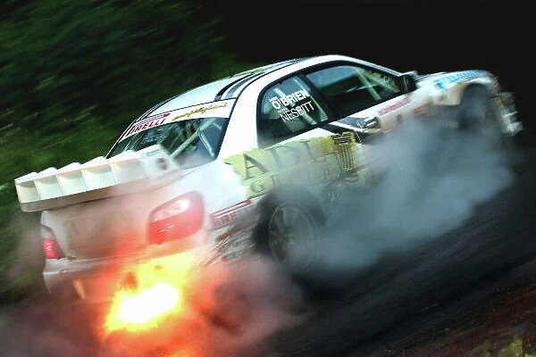 2004 British Rally Championship Andrew Nesbitt Jim Clark Rally 2004 World Copyright Ebrey / LAT Photographic