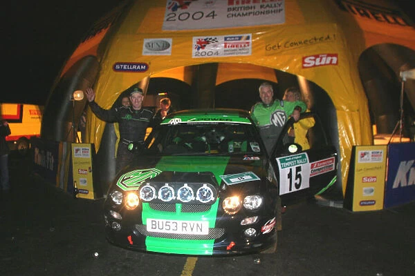 2004 British Rally Championship Evans Tempest Rally 5-6th November 2004 World Copyright: Ebrey  /  LAT Photographic